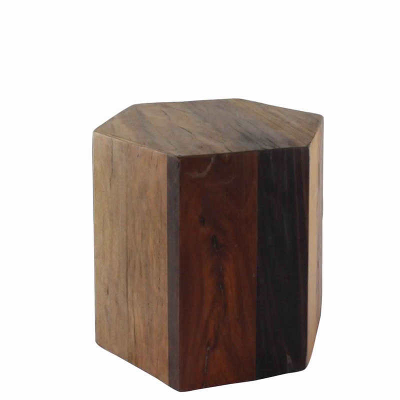 Foundry Select Doric Solid Wood Block End Table Wayfair